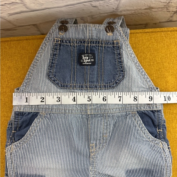 Baby B’Gosh Striped Overalls, Size 0-3 months - Picture 4 of 6